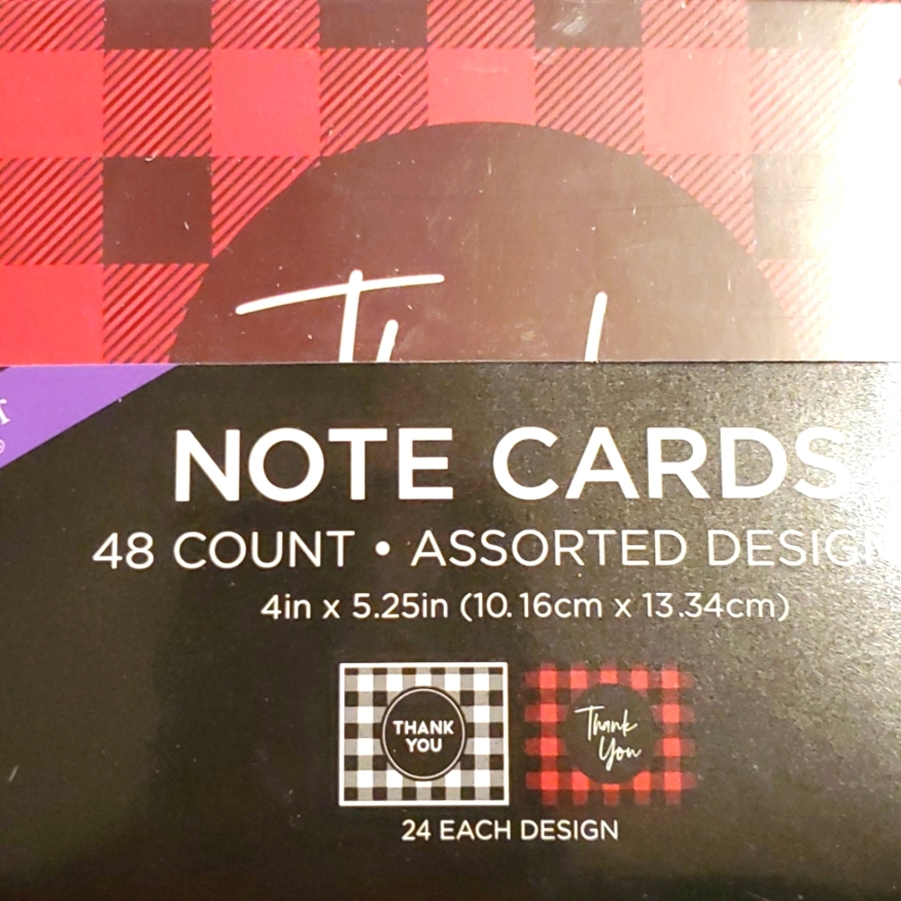 48 count THANK YOU cards with envelopes